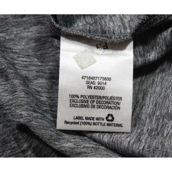 Everlast Sport Moisture Wicking Athletic Sports Top Charcoal Gray Size M/M - Picture 6 of 6